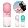 350 550ML Portable Pet Dog Water Bottle For Small Large Dogs Travel Puppy Cat Drinking Bowl Bulldog Water Dispenser Feeder