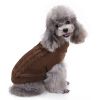 Dog Sweater Warm Pet Sweater Dog Sweaters for Small Dogs Medium Dogs Large Dogs Cute Knitted Classic Clothes Coat for Dog Puppy