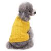 Dog Sweater Warm Pet Sweater Dog Sweaters for Small Dogs Medium Dogs Large Dogs Cute Knitted Classic Clothes Coat for Dog Puppy