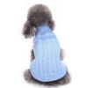 Dog Sweater Warm Pet Sweater Dog Sweaters for Small Dogs Medium Dogs Large Dogs Cute Knitted Classic Clothes Coat for Dog Puppy